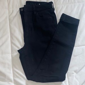 American Eagle black jeggings
